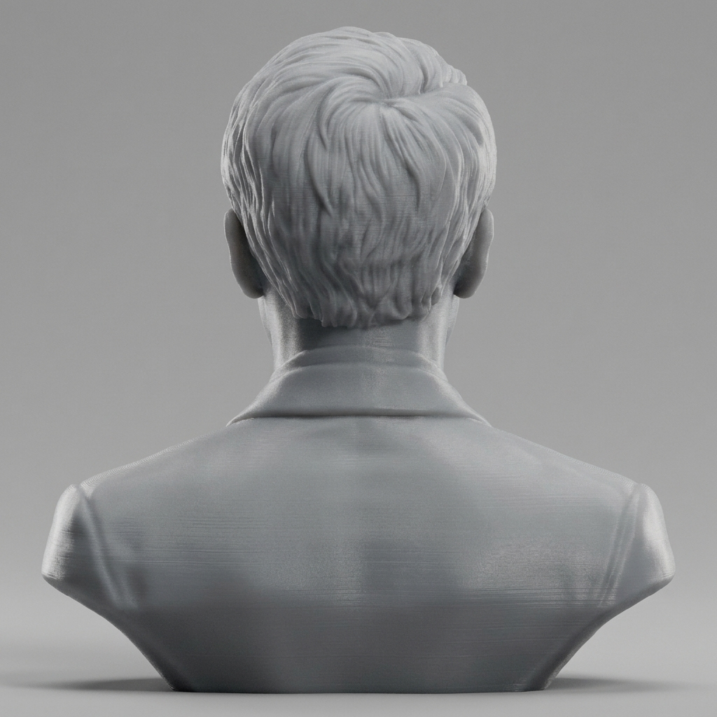 Emmanuel Macron Bust 3D Model
