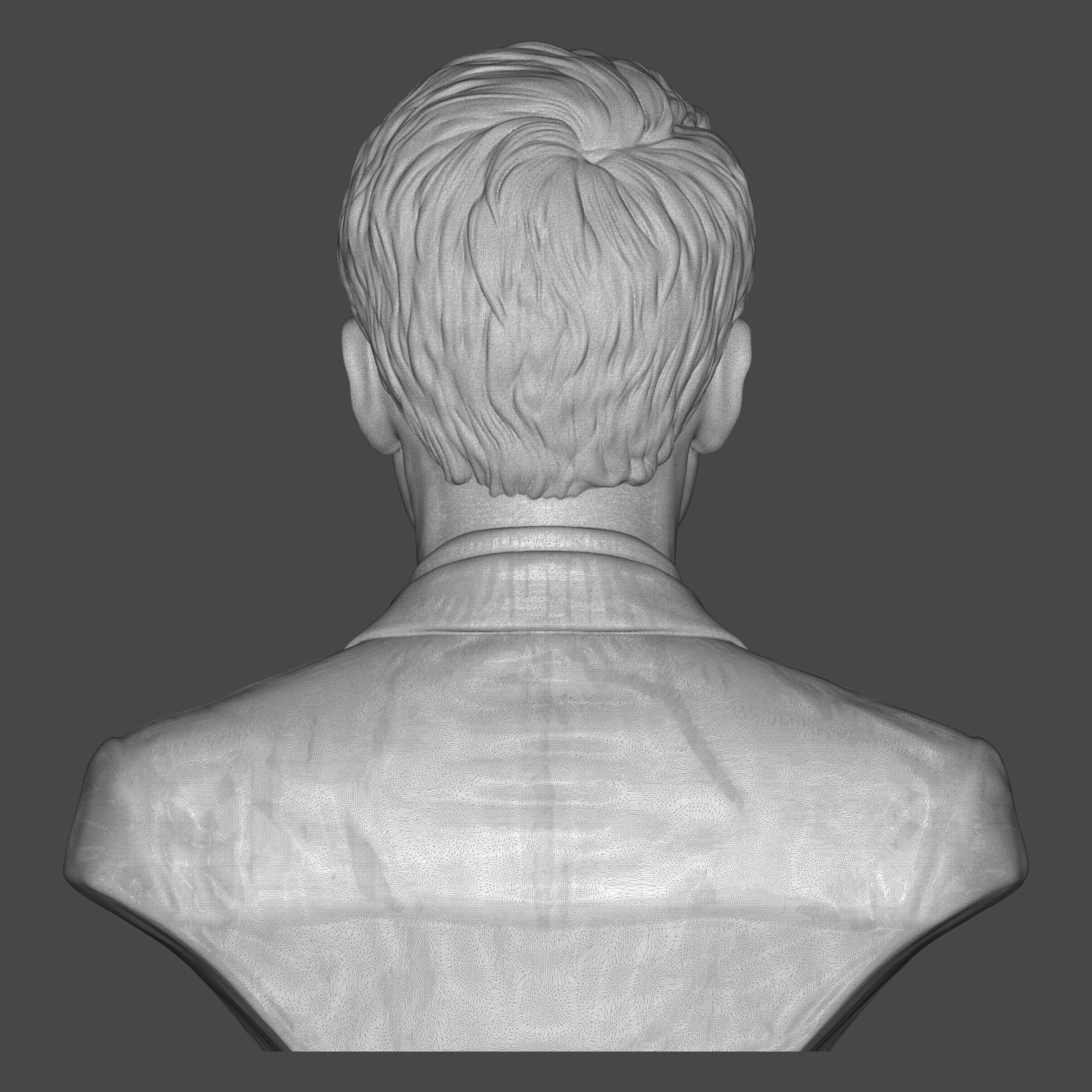 Emmanuel Macron Bust 3D Model