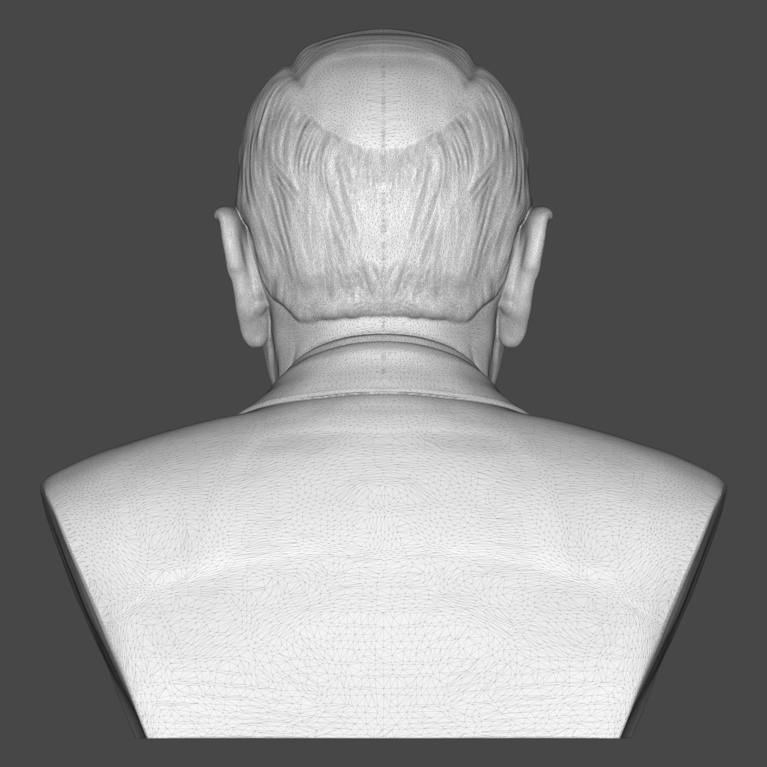 Ennio Morricone 3D Printable Bust 3D Model