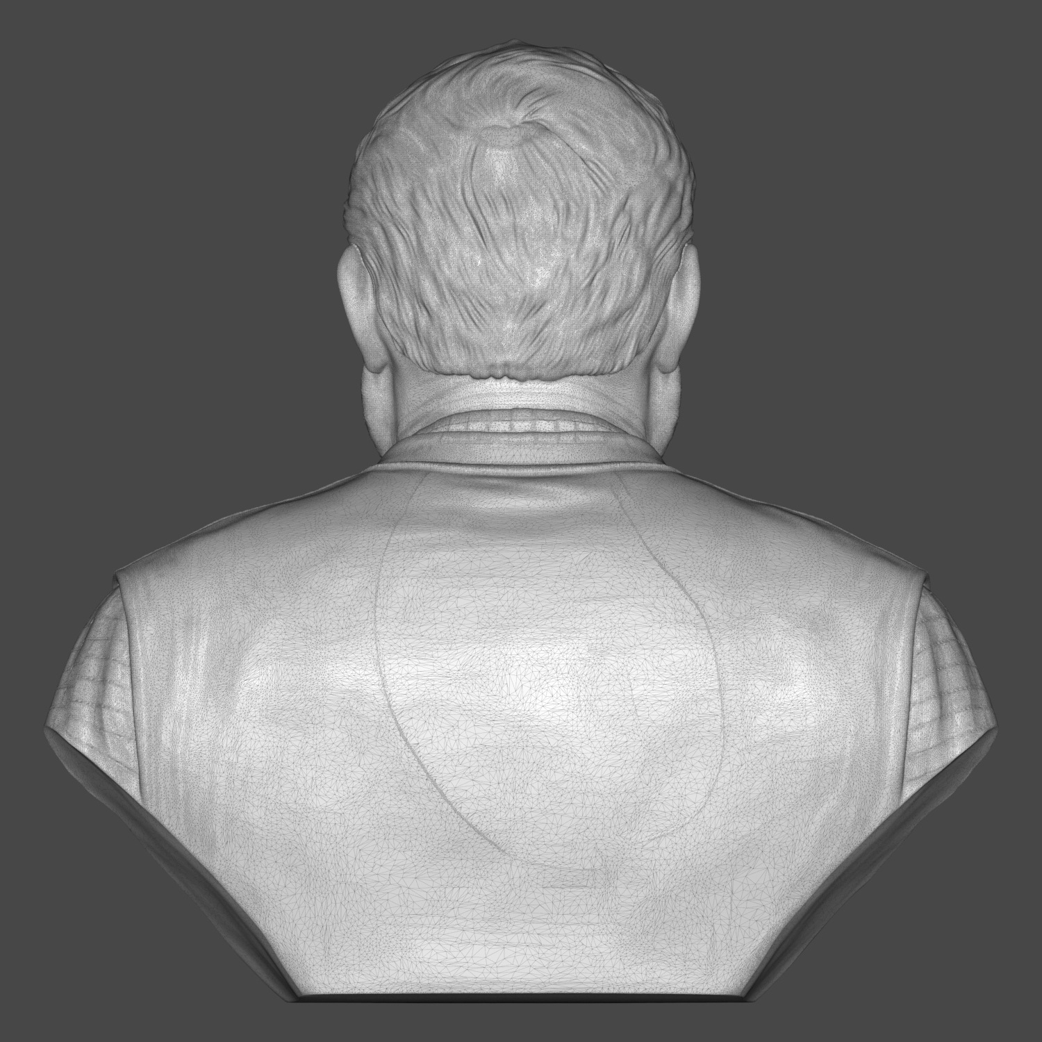 Ernest Hemingway 3D Printable Bust 3D Model