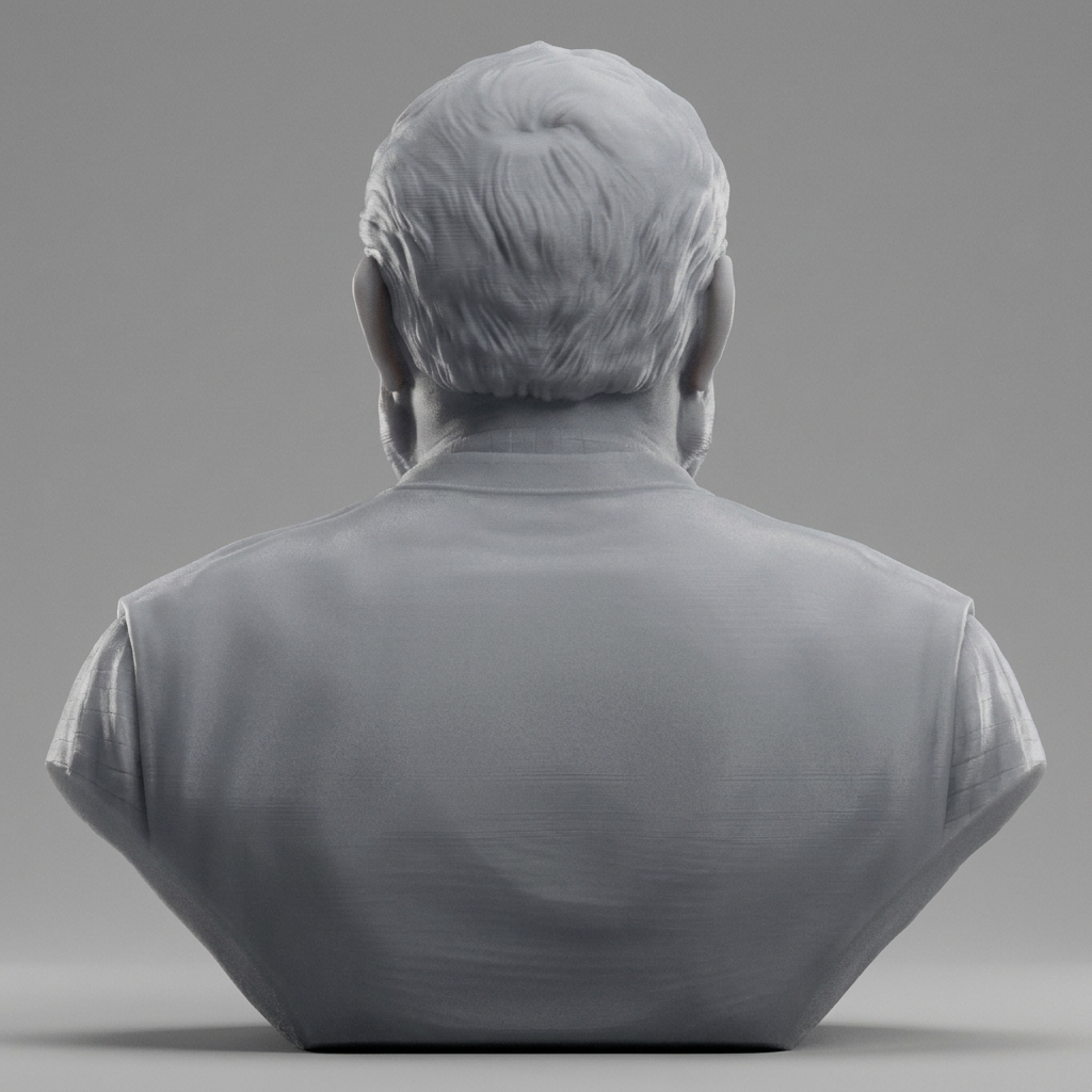 Ernest Hemingway 3D Printable Bust 3D Model