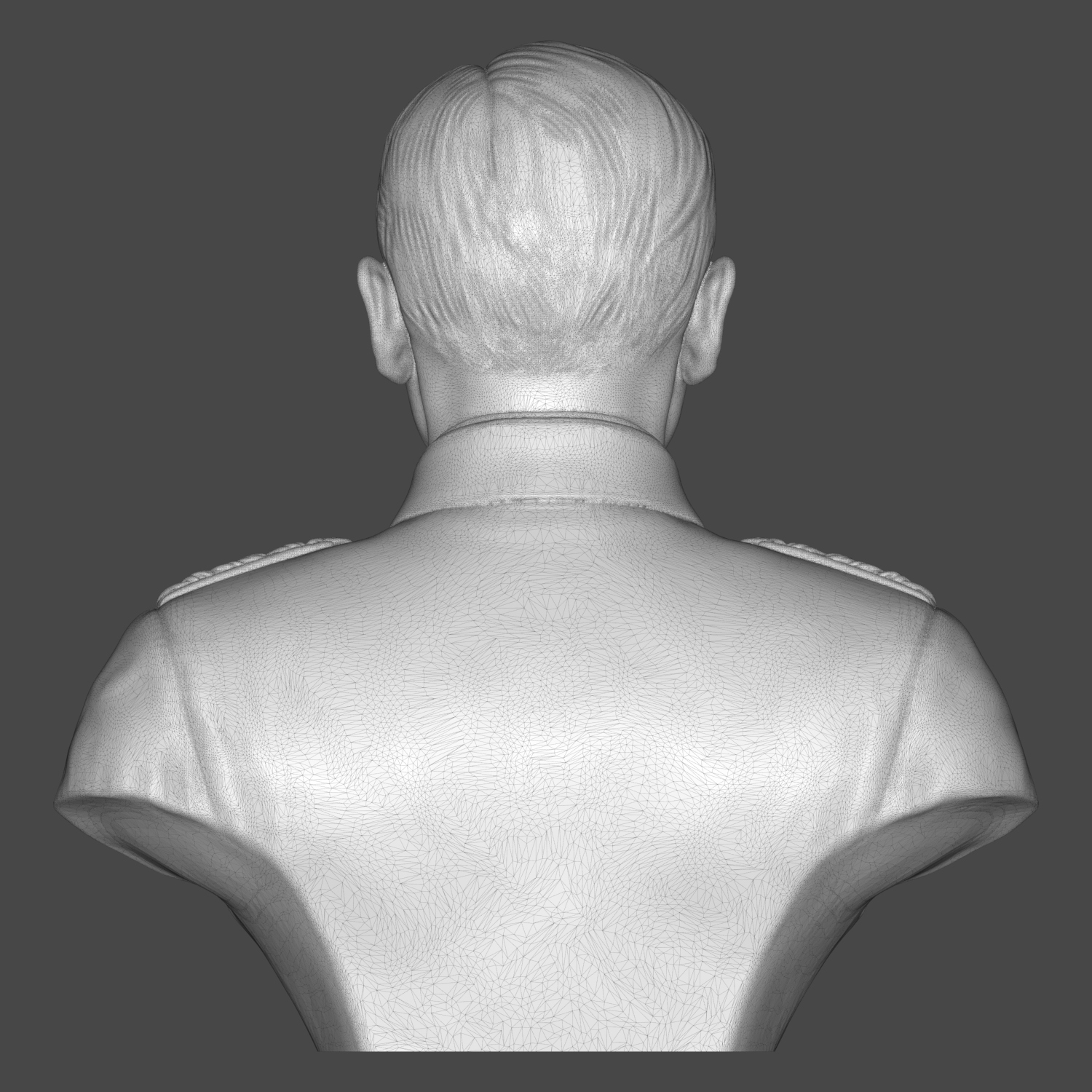 Erwin Rommel 3D Printable Bust 3D Model