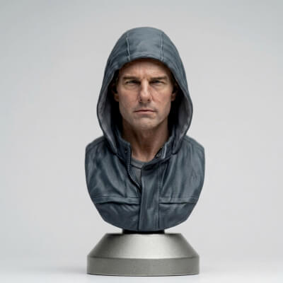 Ethan Hunt 3D-Printable Bust
