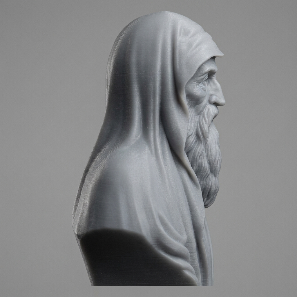 Euclid of Alexandria 3D Printable Bust 3D Model