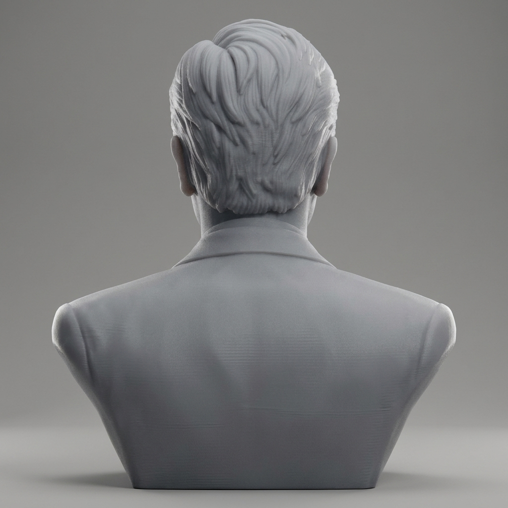Ewan McGregor 3D Printable Bust 3D Model