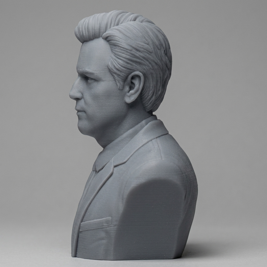Ewan McGregor 3D Printable Bust 3D Model