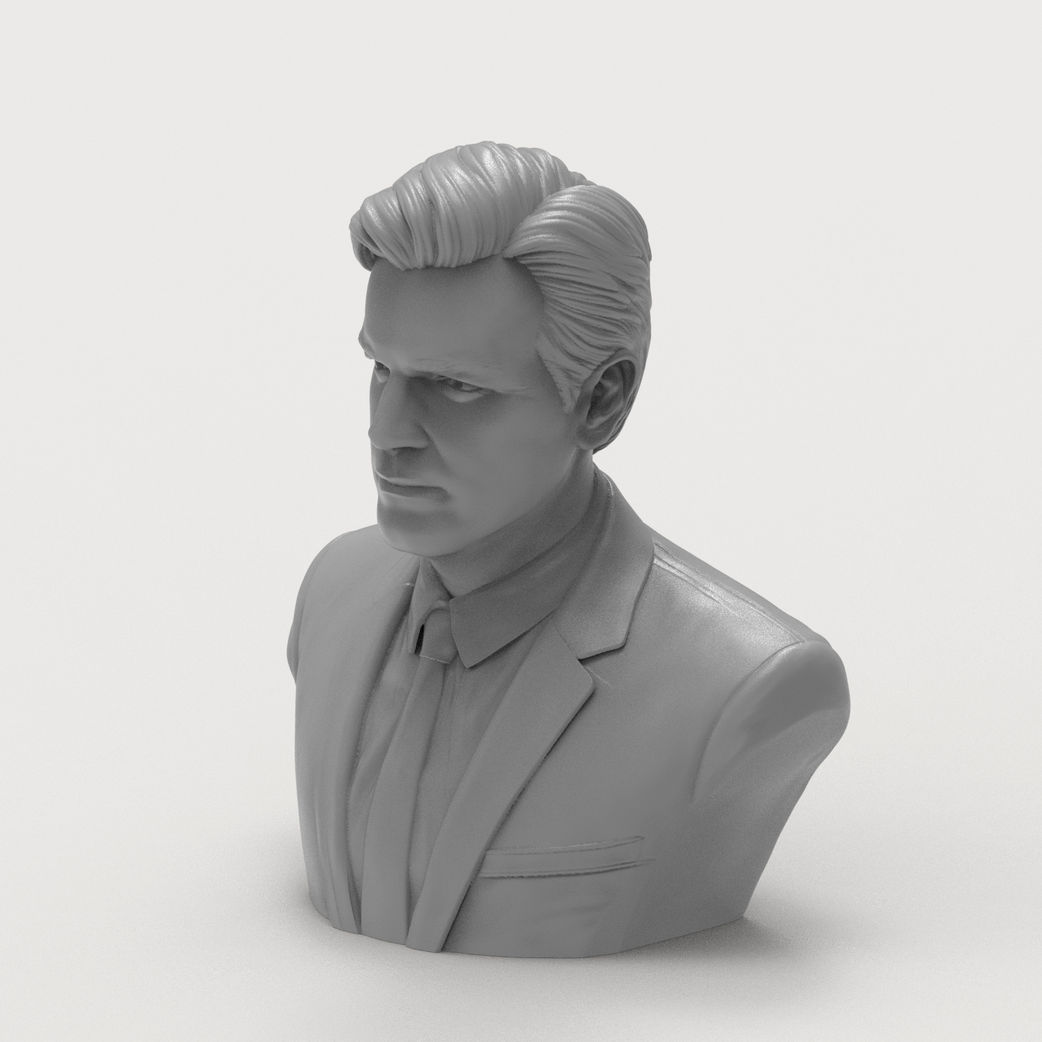 Ewan McGregor 3D Printable Bust 3D Model