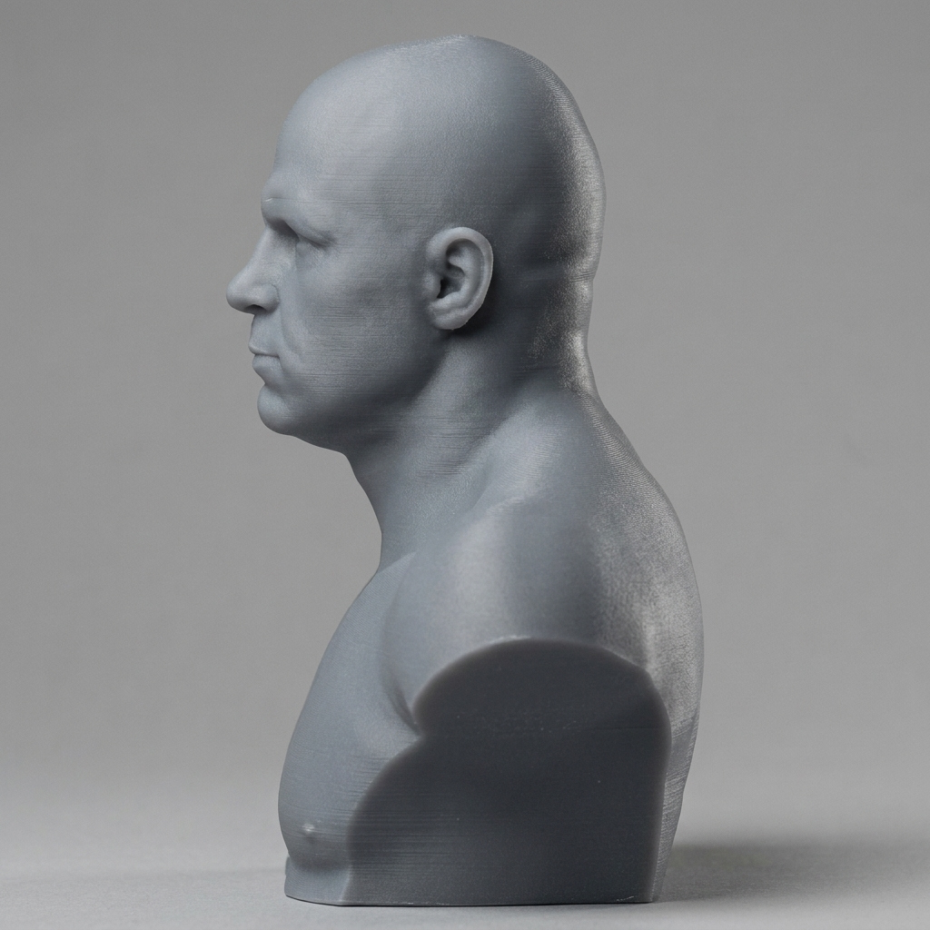 Fedor Emelianenko 3D Printable Bust 3D Model