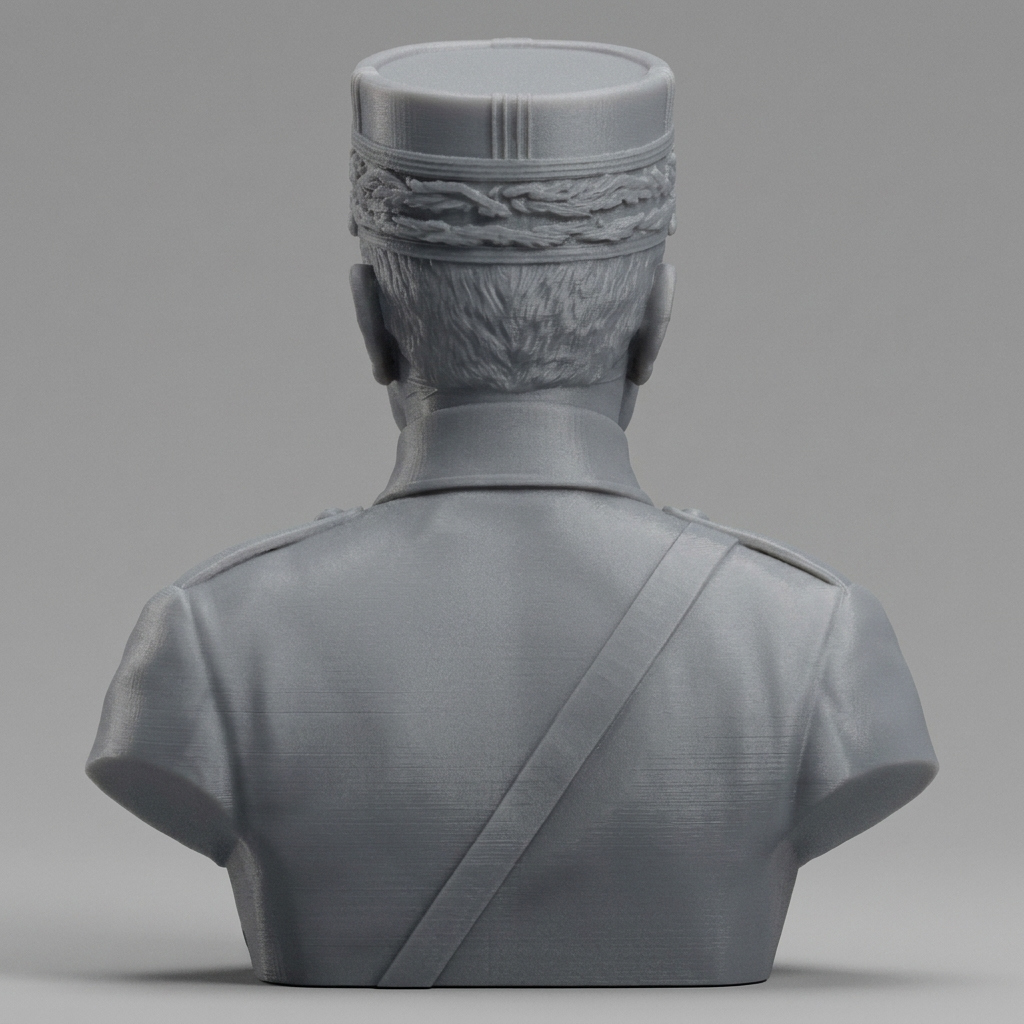 Ferdinand Foch 3D Printable Bust 3D Model
