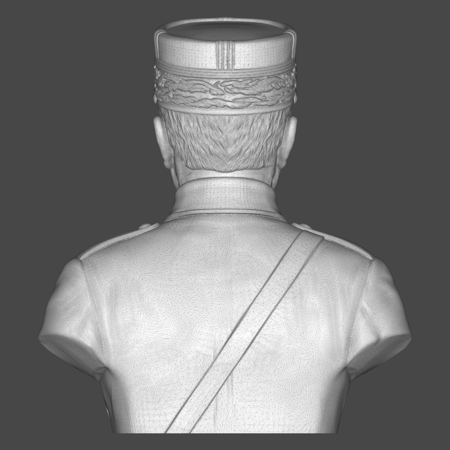 Ferdinand Foch 3D Printable Bust 3D Model