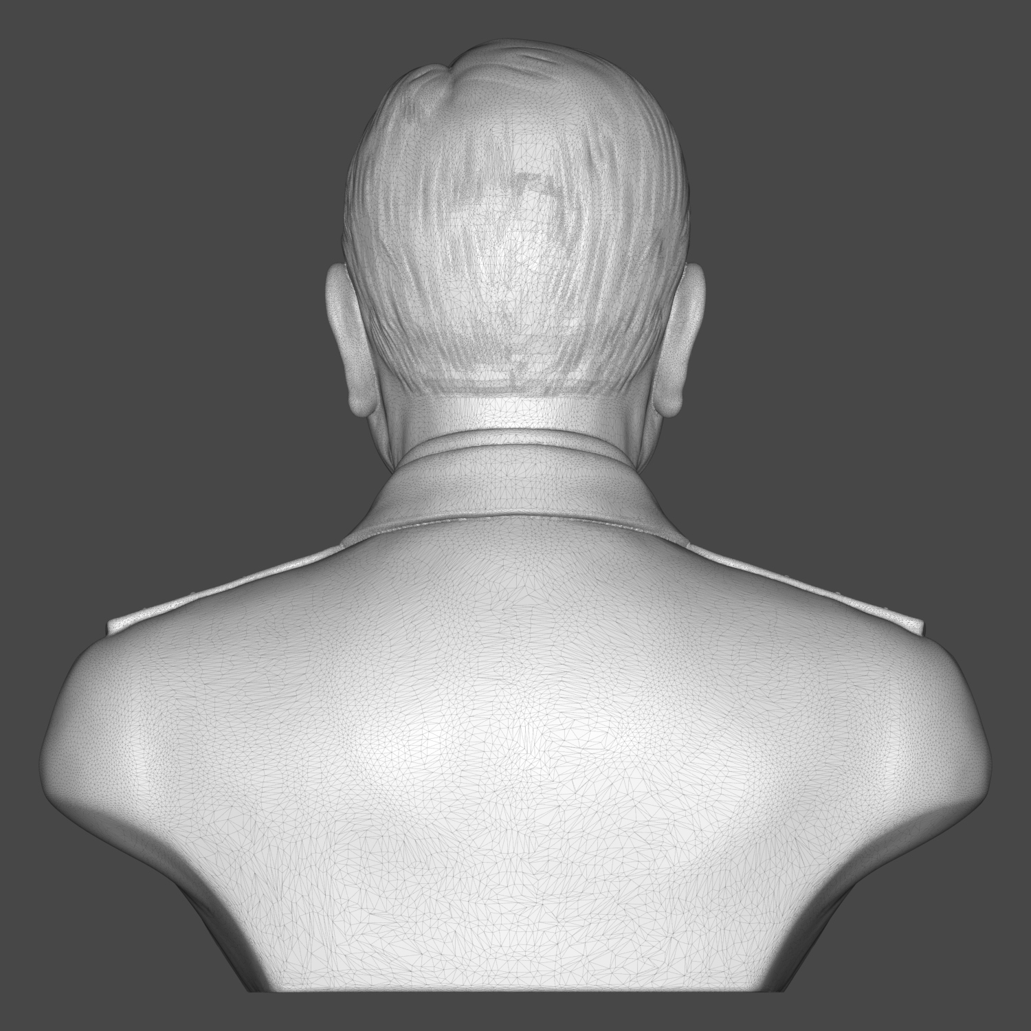 Fleet Admiral William Frederick Halsey 3D Printable Bust 3D Model