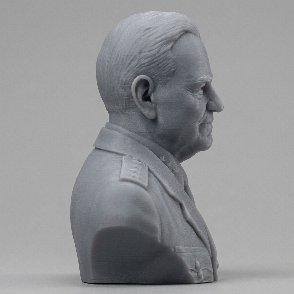 Fleet Admiral William Frederick Halsey 3D Printable Bust 3D Model