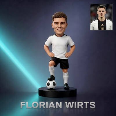 Florian Wirtz Footballer Figurine 3D Print Model