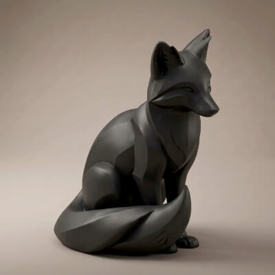 Fox 3D Print Model 3D Print Model
