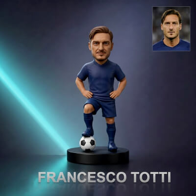 Francesco Totti Footballer Figurine 3D Print Model