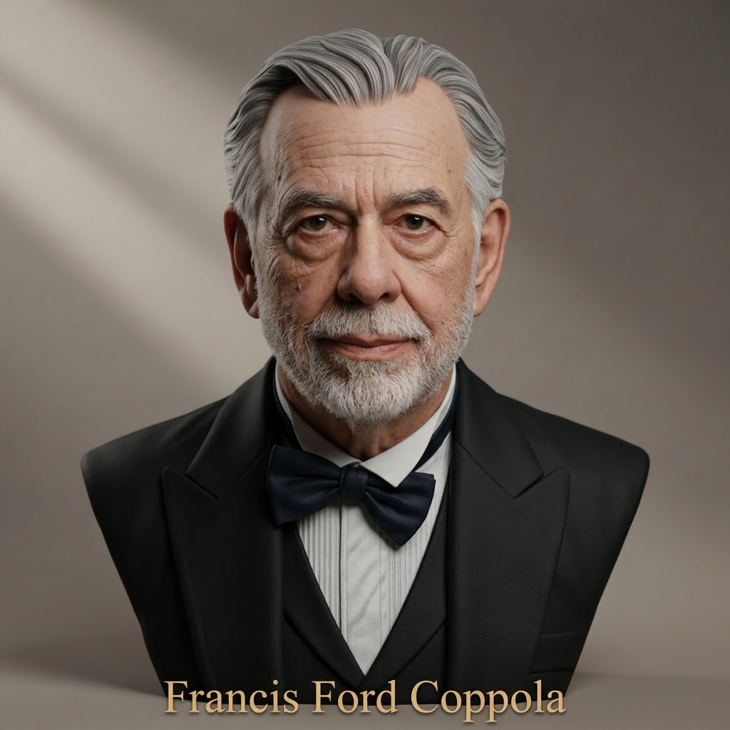 Francis Ford Coppola Bust 3D Printable Model 3D Model