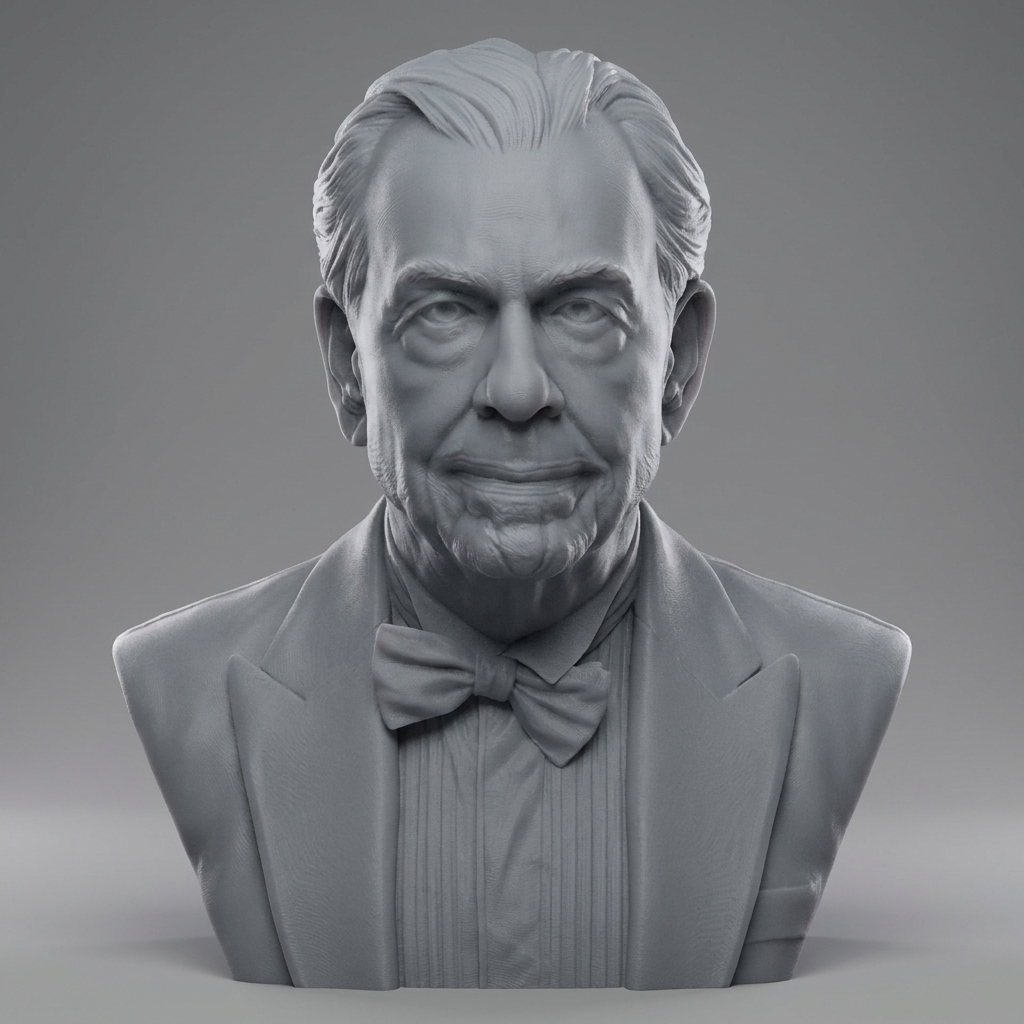 Francis Ford Coppola Bust 3D Printable Model 3D Model
