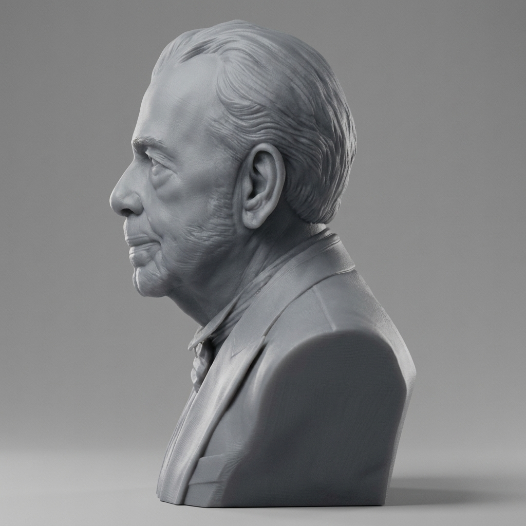 Francis Ford Coppola Bust 3D Printable Model 3D Model