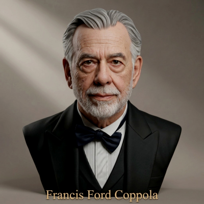 Francis Ford Coppola Bust 3D Printable Model