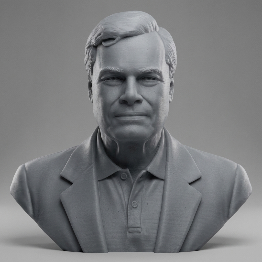 Franco Columbu 3D Printable Bust 3D Model