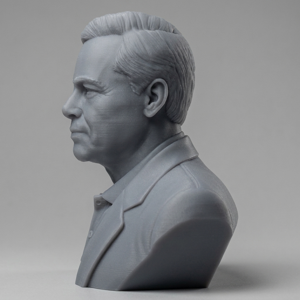 Franco Columbu 3D Printable Bust 3D Model