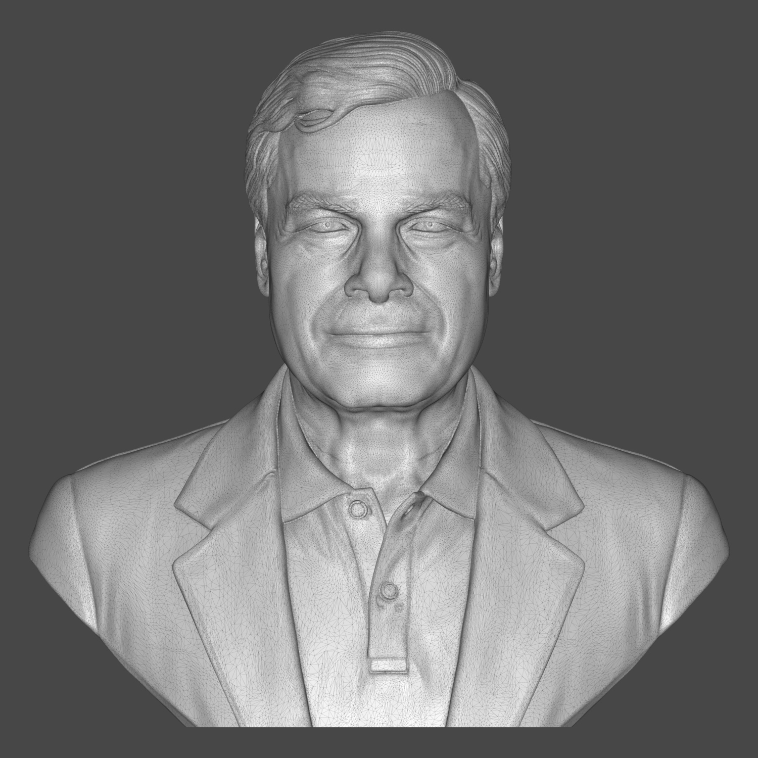 Franco Columbu 3D Printable Bust 3D Model