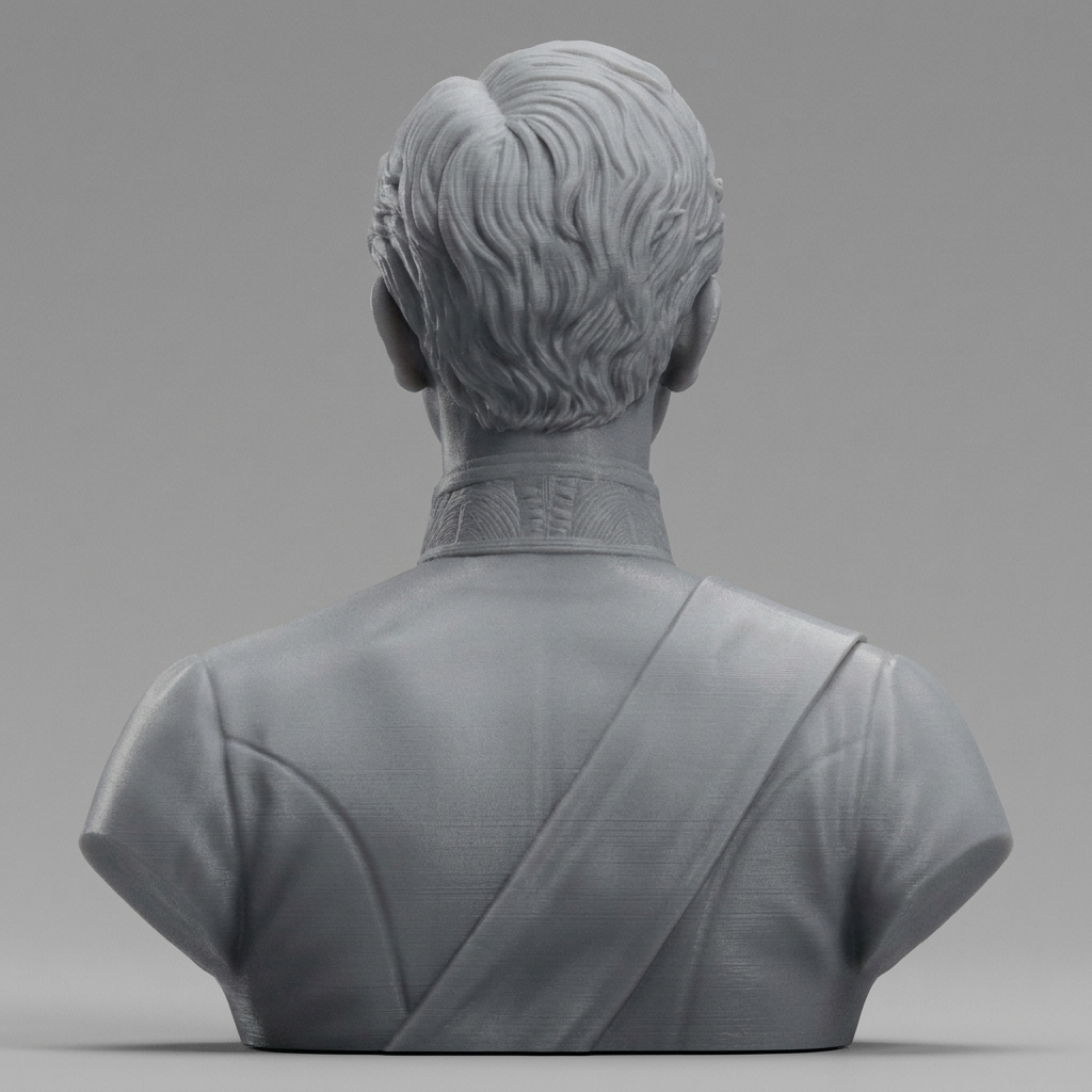 Franz Joseph I Emperor of Austria 3D Printable Bust 3D Model