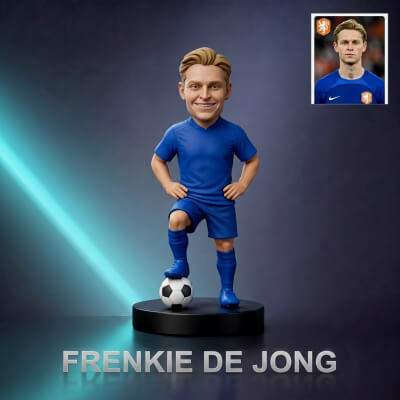Frenkie de Jong Footballer Figurine 3D Print Model
