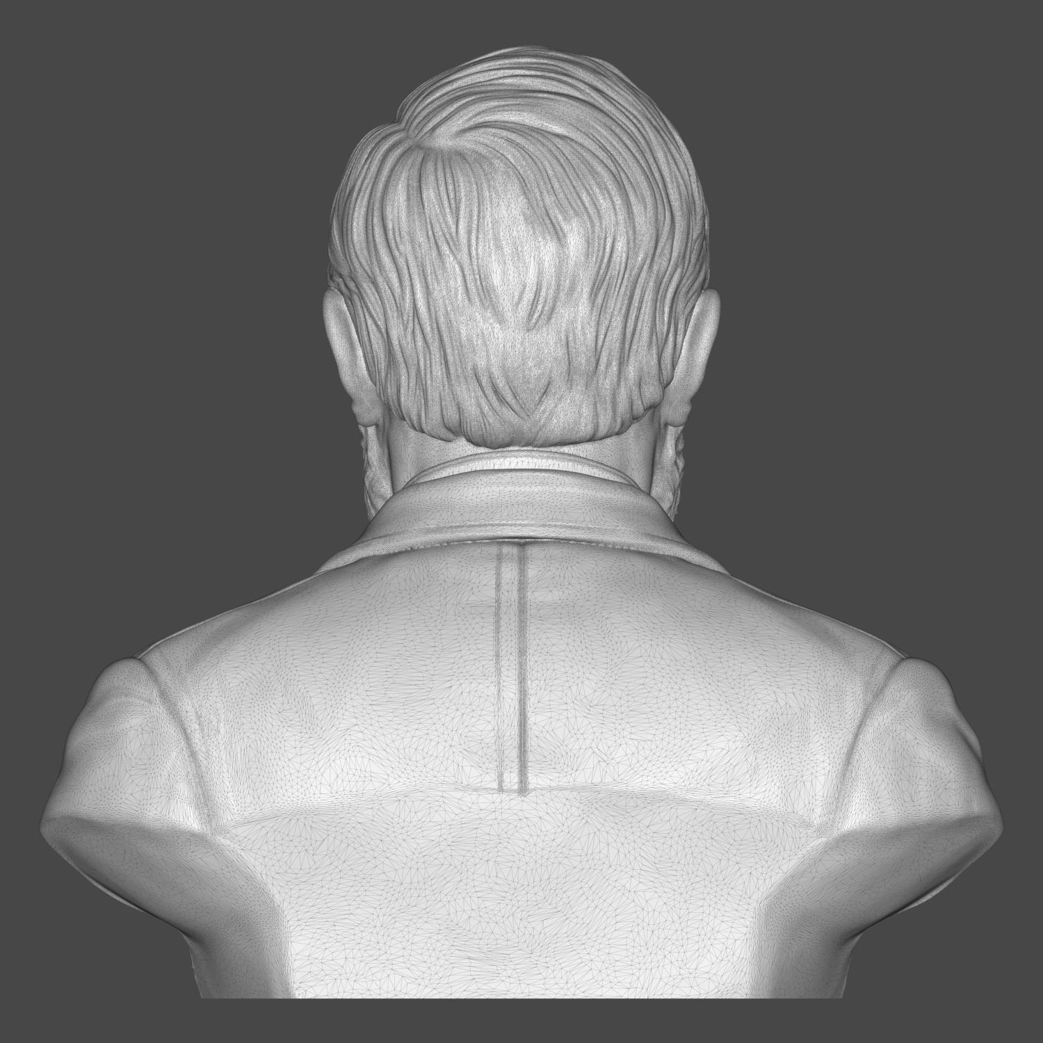 Friedrich Engels 3D Printable Bust 3D Model