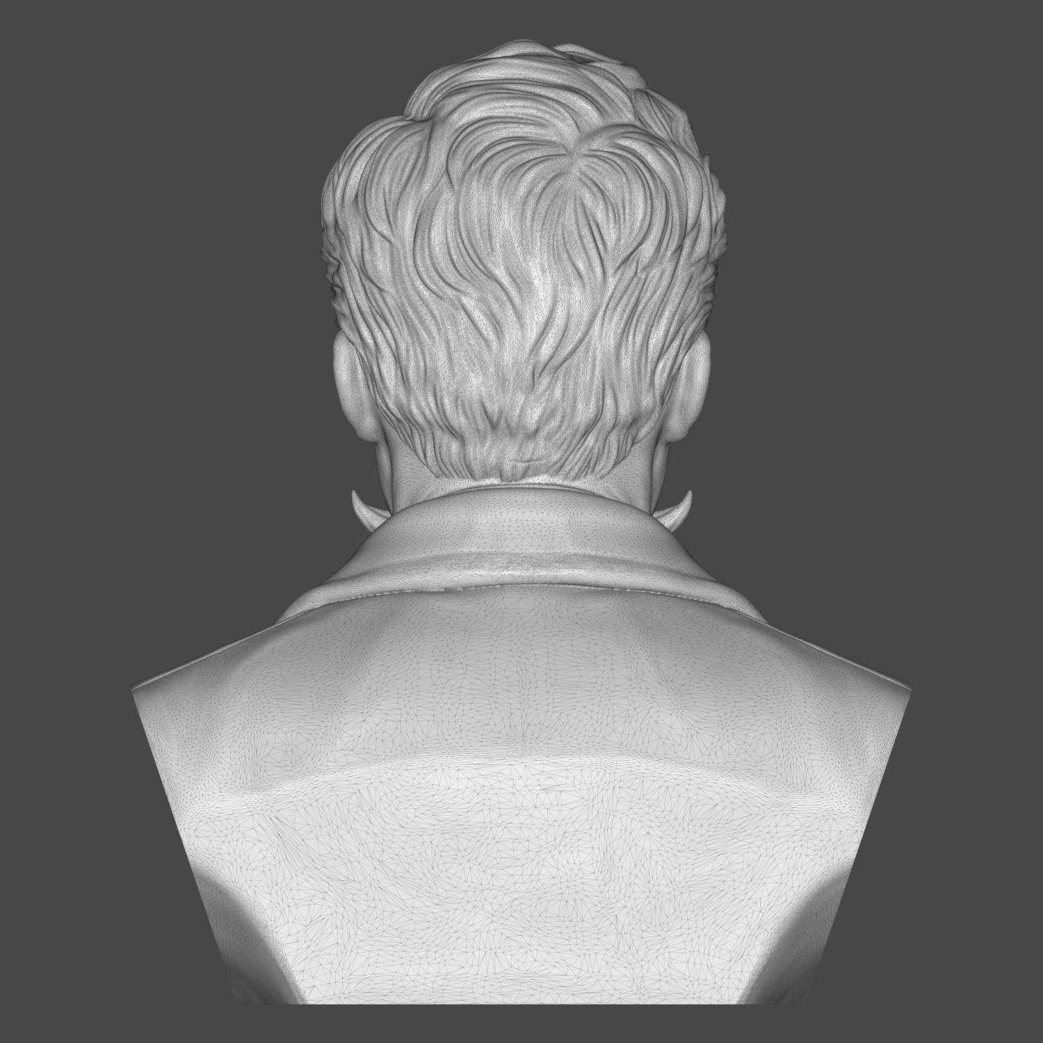 Friedrich Nietzsche 3D Printable Bust 3D Model