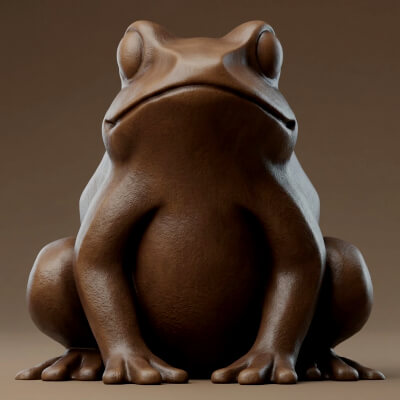 Frog 3D Print Model