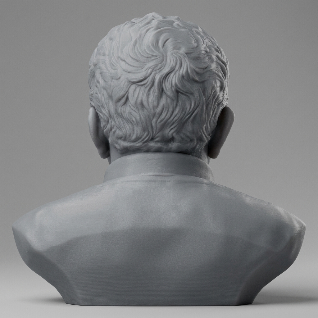 Gabriel Garc&iacutea M&aacuterquez 3D Printable Bust 3D Model