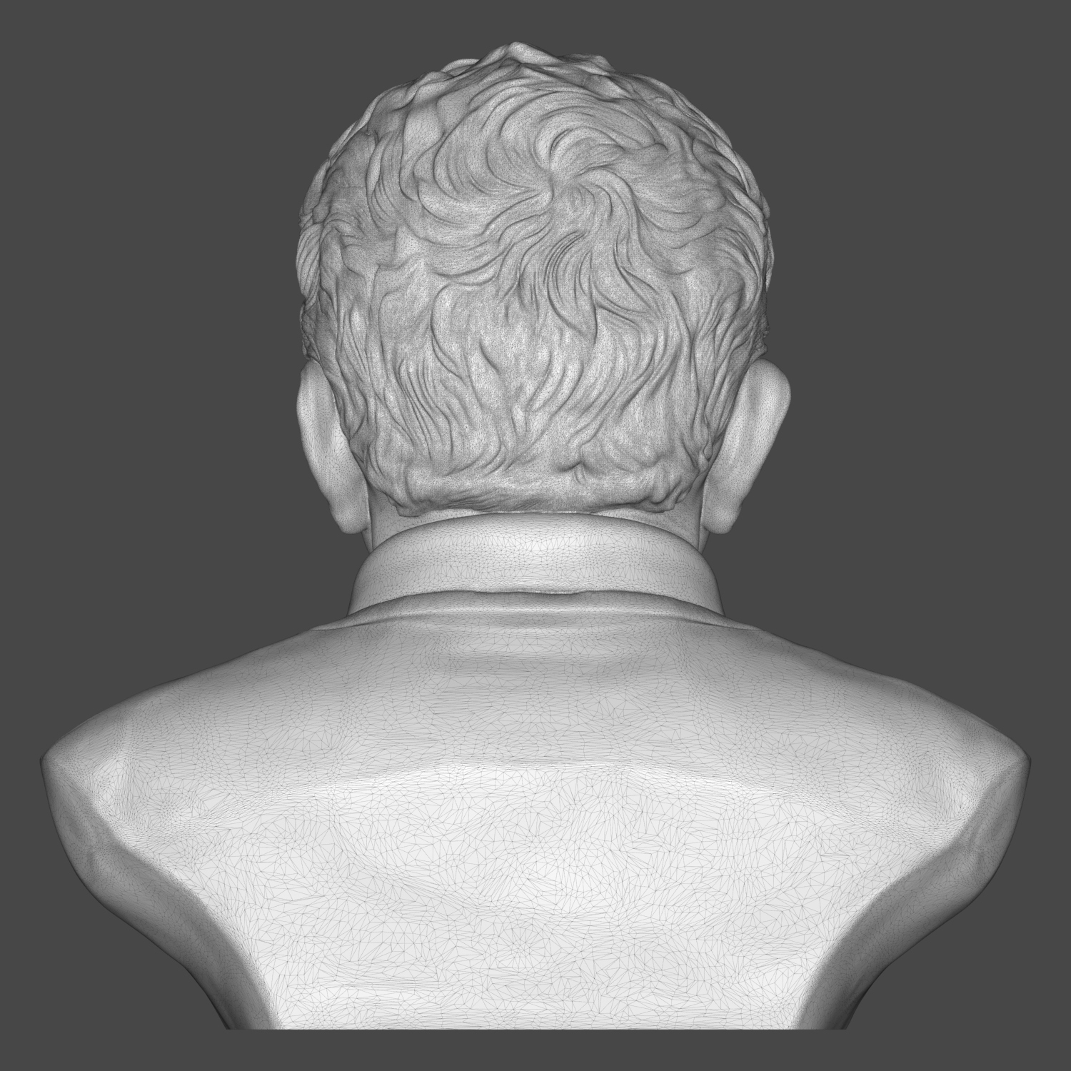 Gabriel García Márquez 3D Printable Bust 3D Model