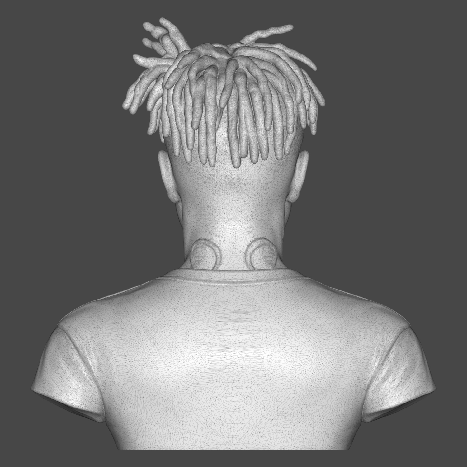 XXXTentacion 3D Printable Bust 3D Model