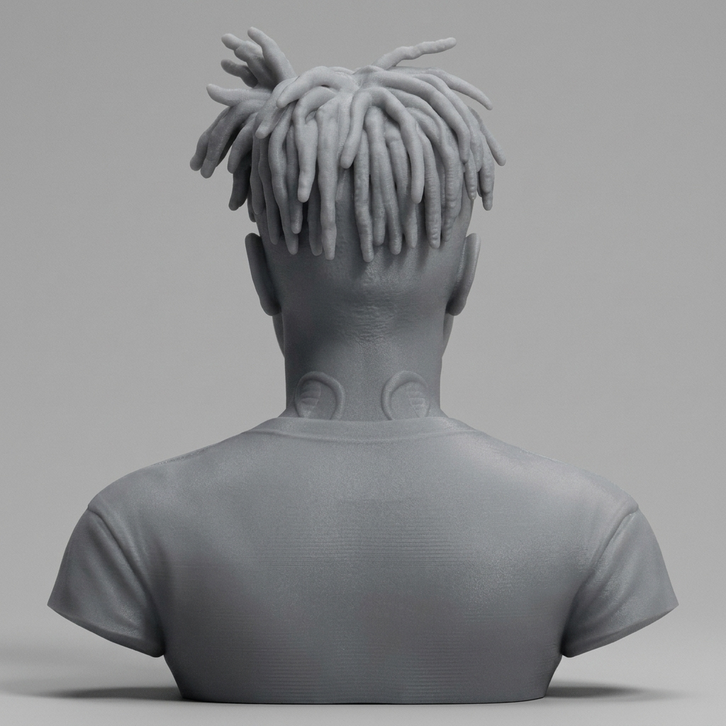 XXXTentacion 3D Printable Bust 3D Model