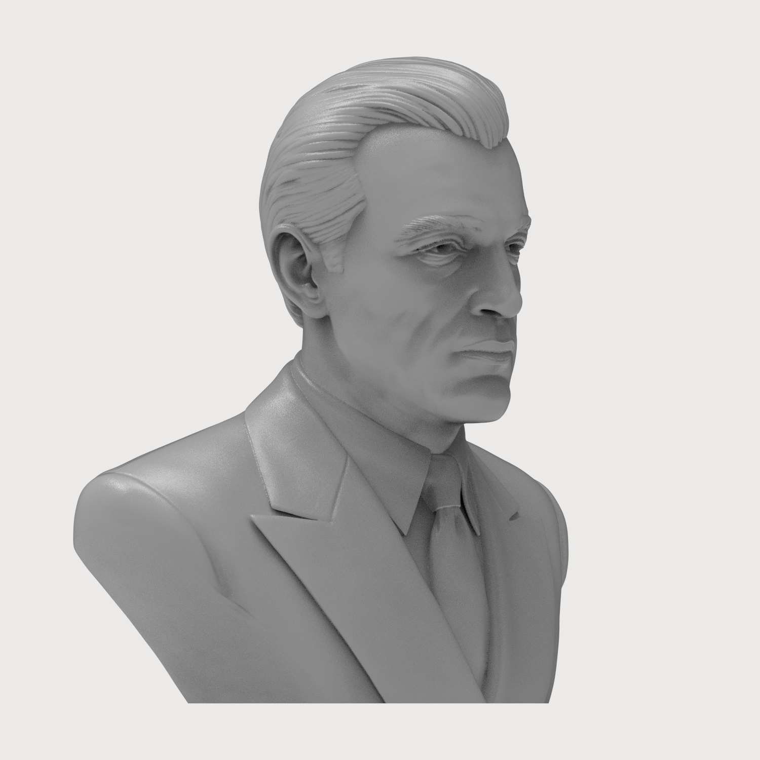 Gary Cooper Bust 3D Printable 3D Model