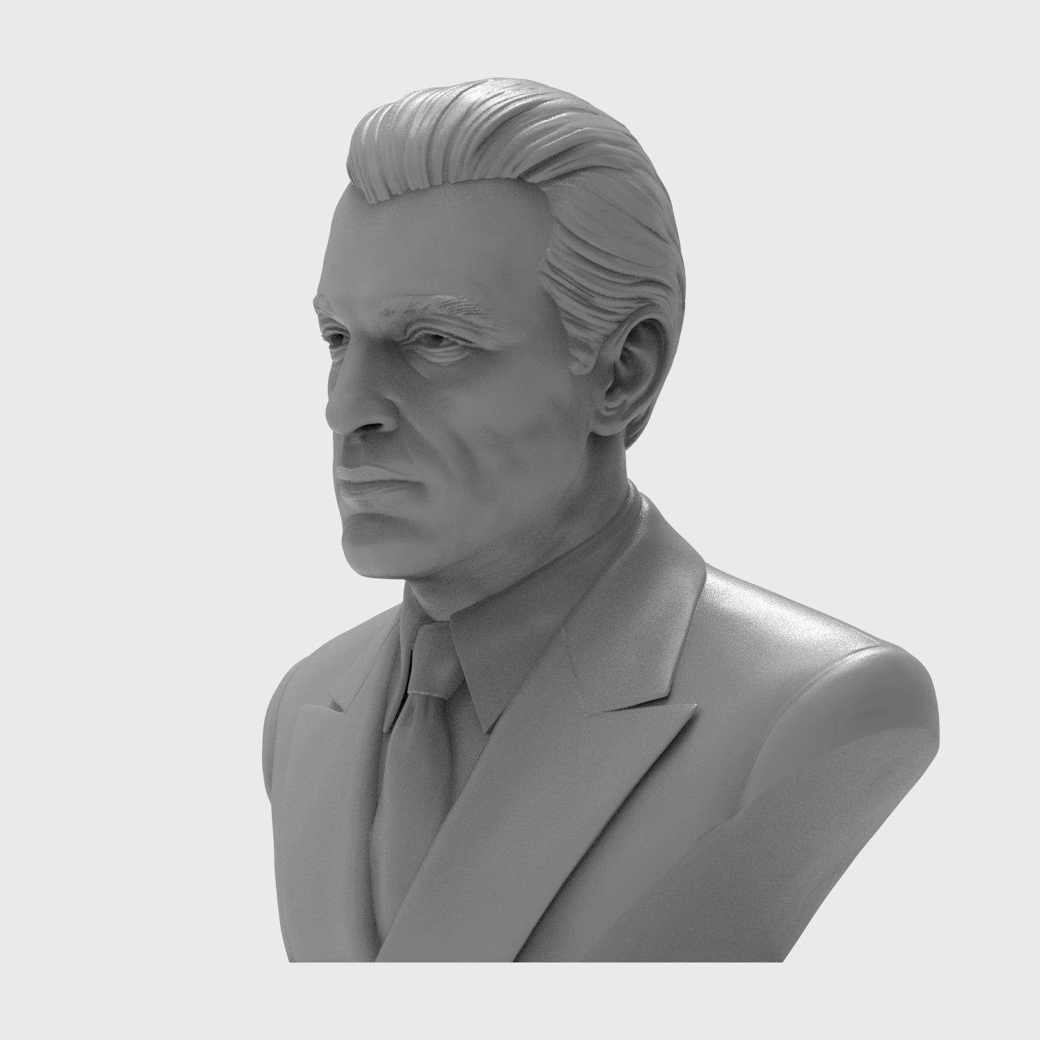 Gary Cooper Bust 3D Printable 3D Model