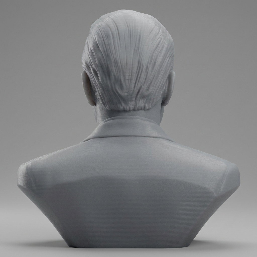 Gary Cooper Bust 3D Printable 3D Model