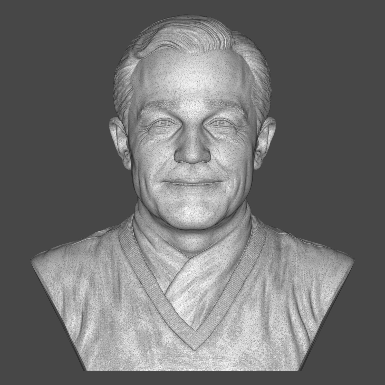 Gene Kelly 3D Printable Bust 3D Model