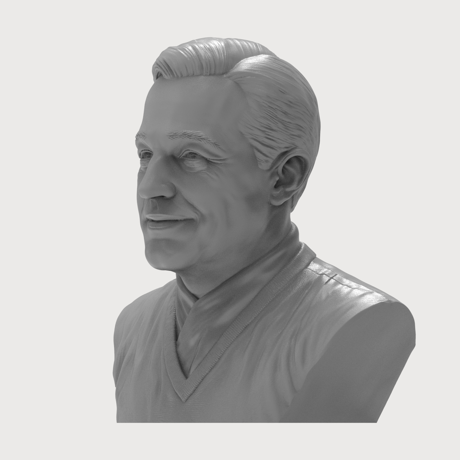 Gene Kelly 3D Printable Bust 3D Model