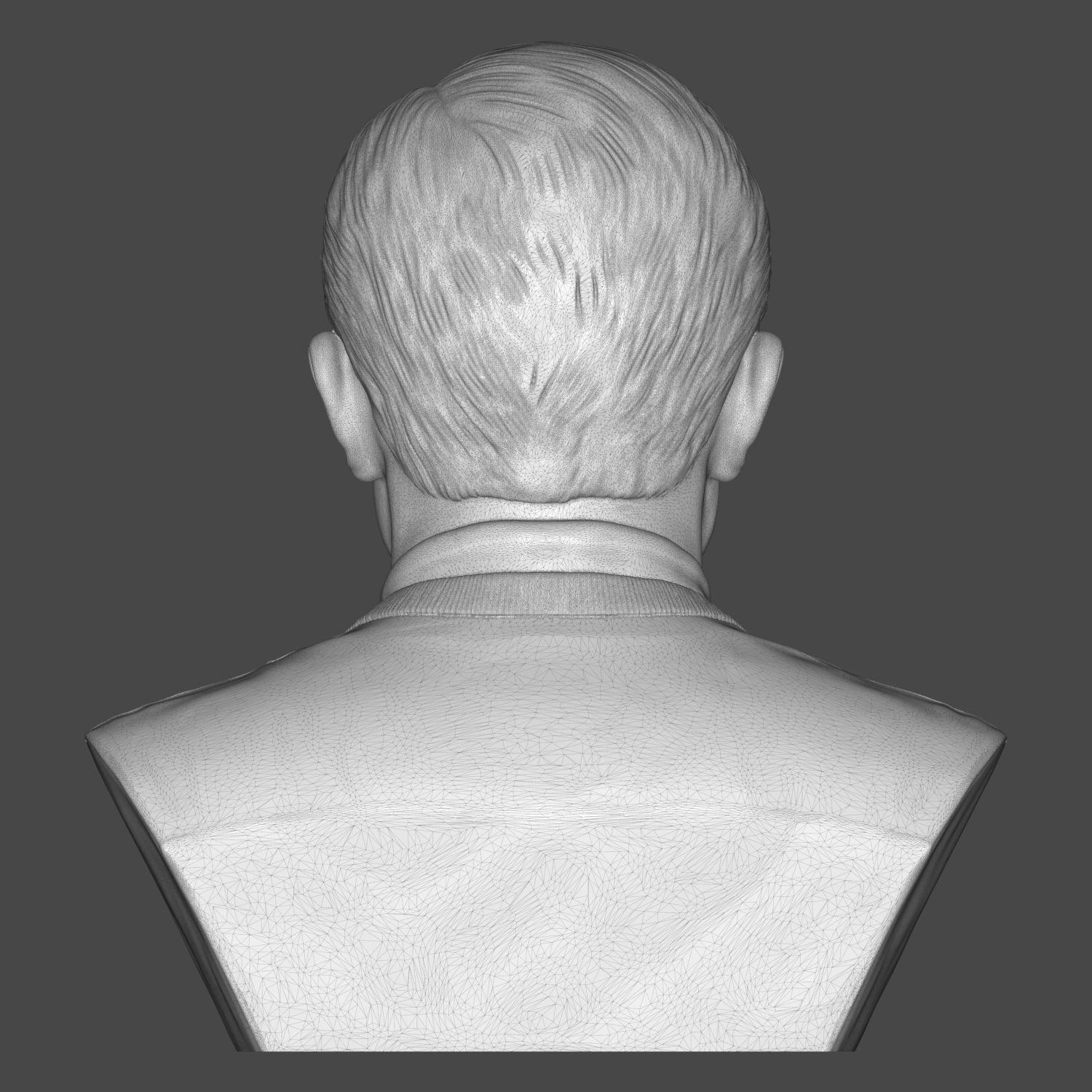 Gene Kelly 3D Printable Bust 3D Model