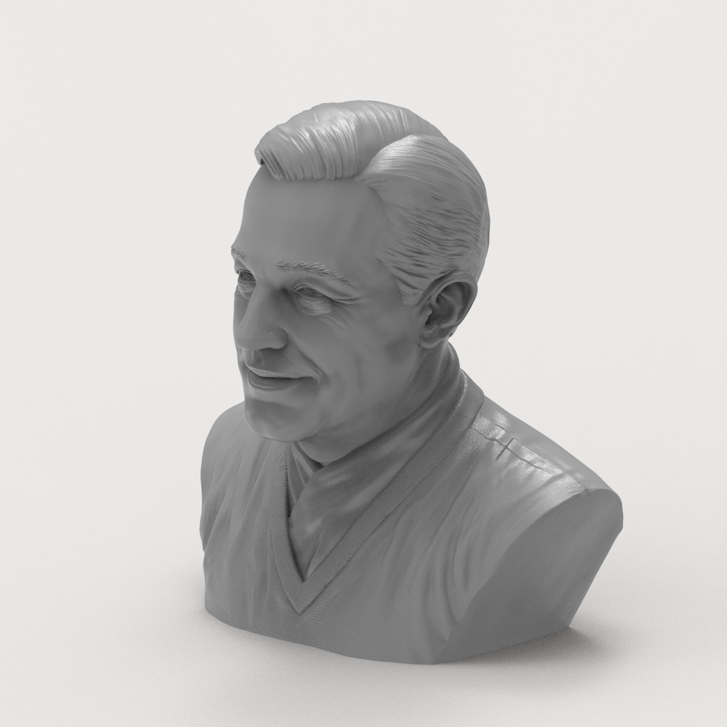 Gene Kelly 3D Printable Bust 3D Model