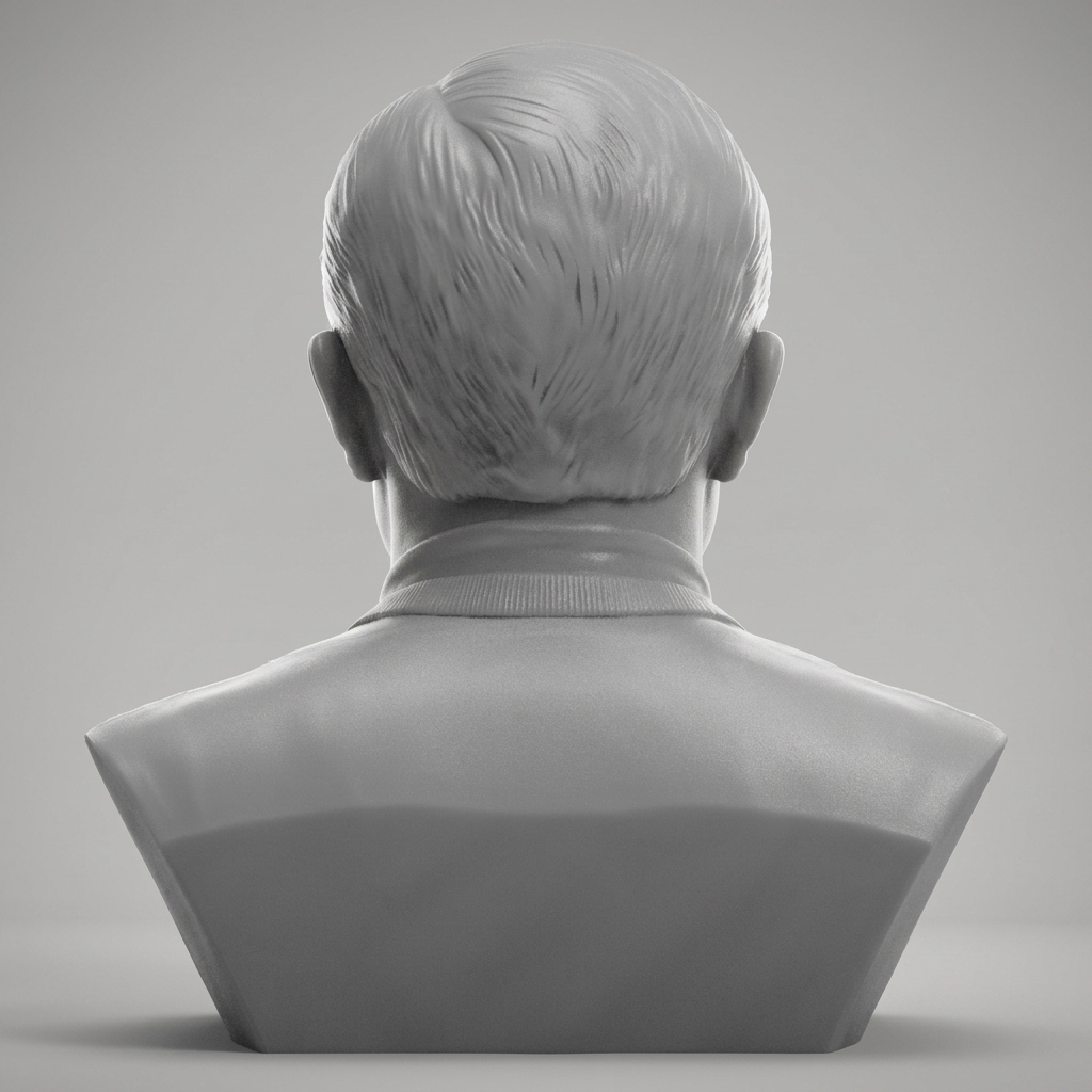 Gene Kelly 3D Printable Bust 3D Model
