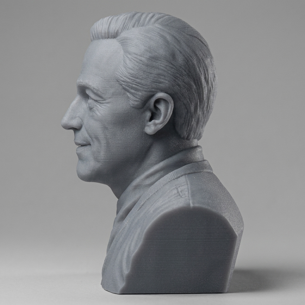 Gene Kelly 3D Printable Bust 3D Model