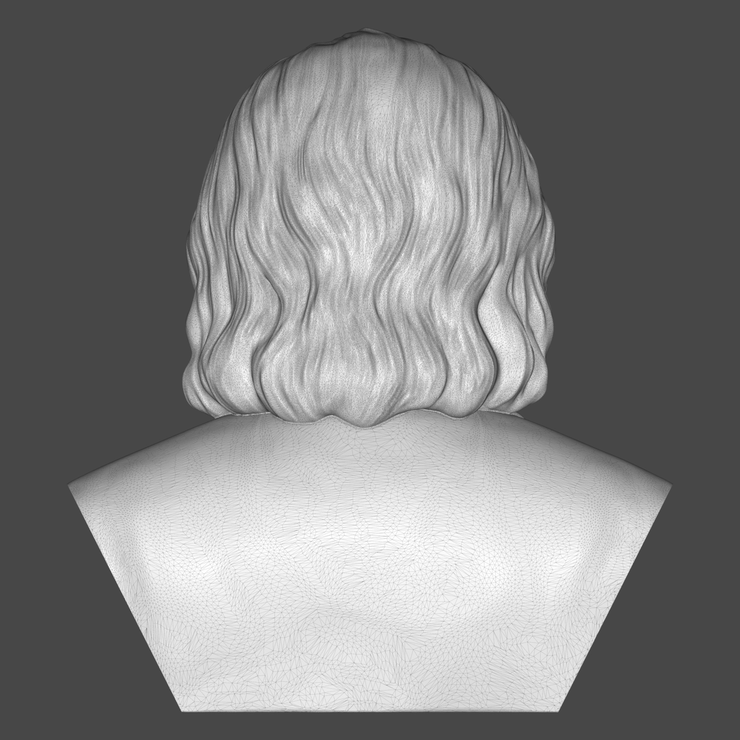Gene Simmons 3D Printable Bust 3D Model
