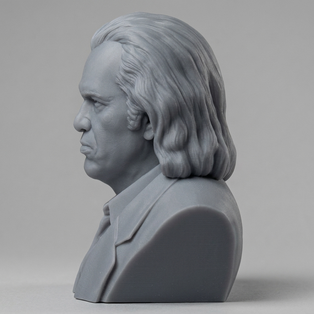 Gene Simmons 3D Printable Bust 3D Model