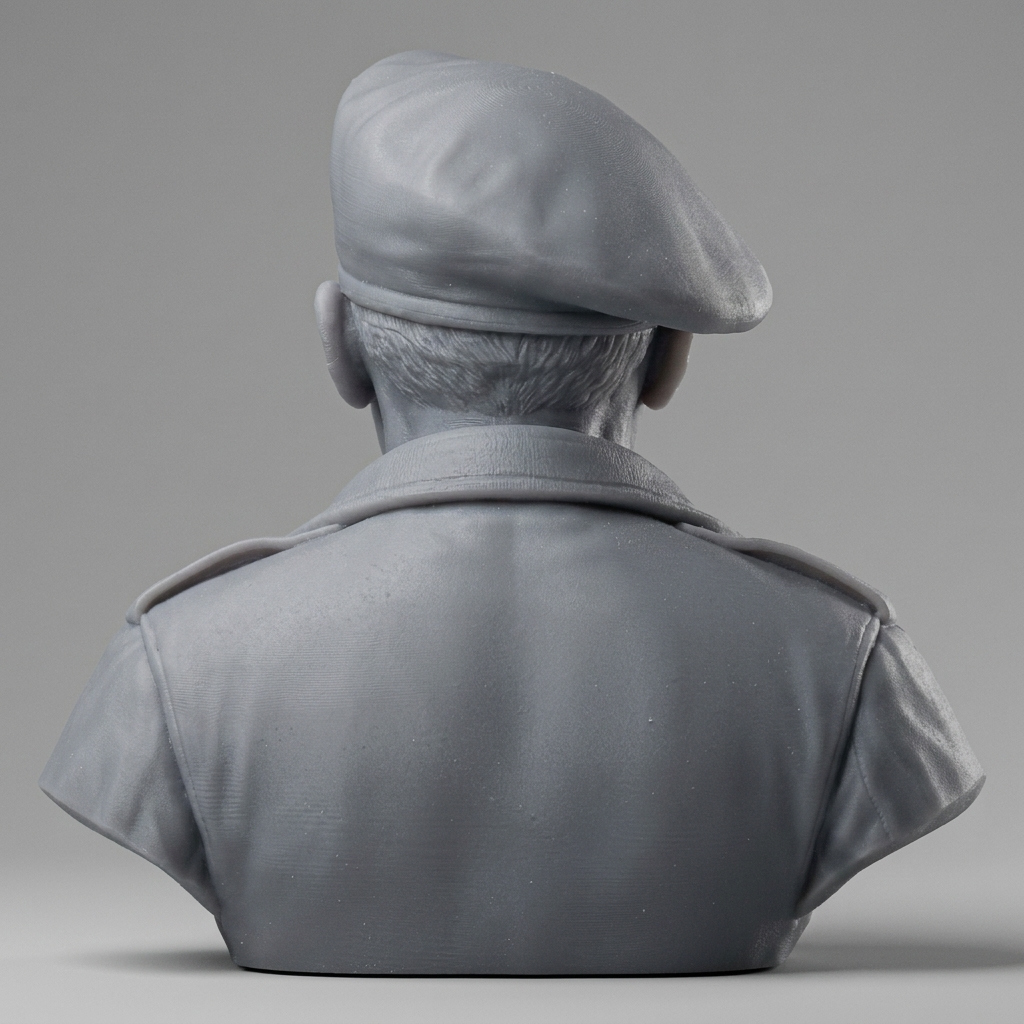 General Bernard Montgomery 3D Printable Bust 3D Model