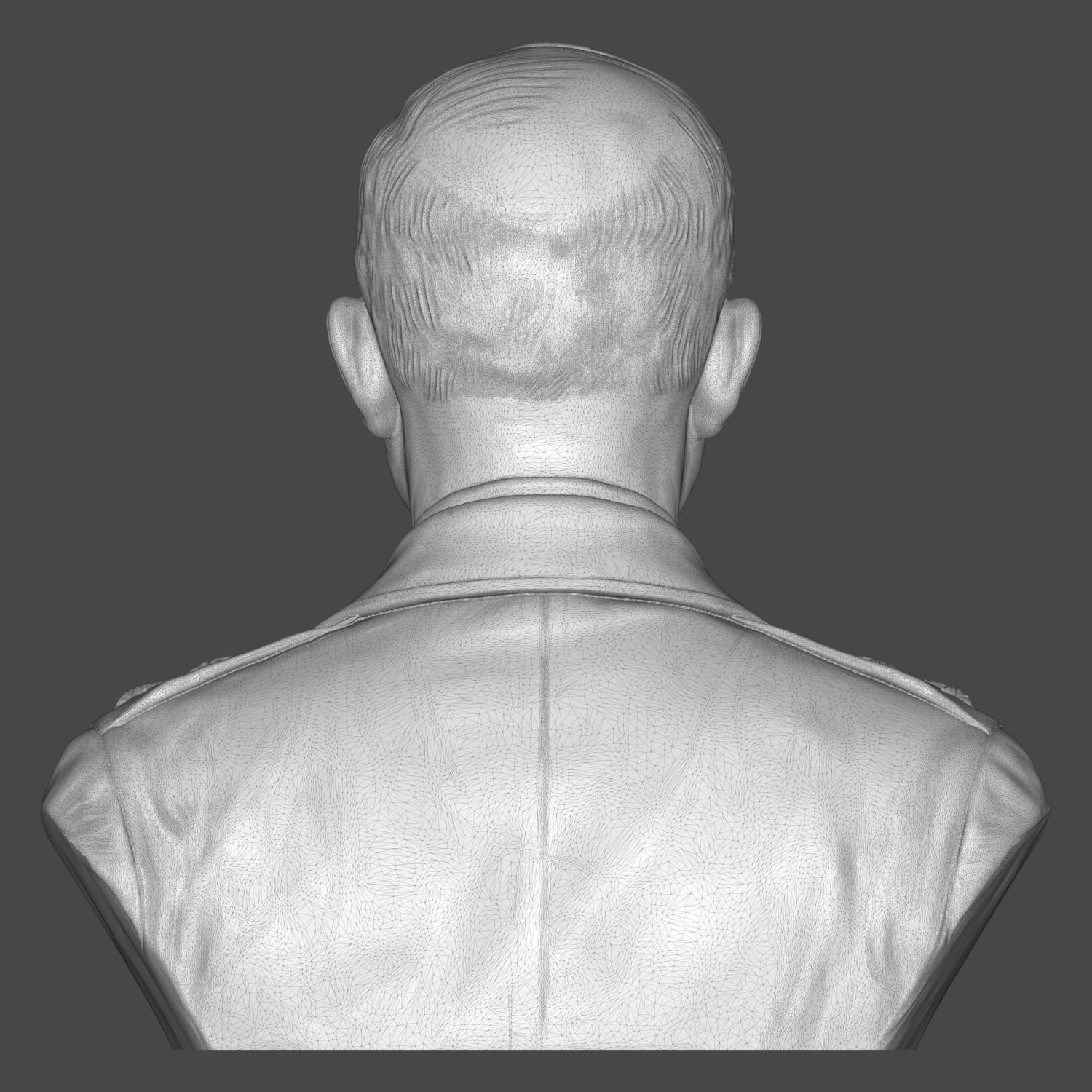 General Dwight D. Eisenhower 3D Printable Bust 3D Model