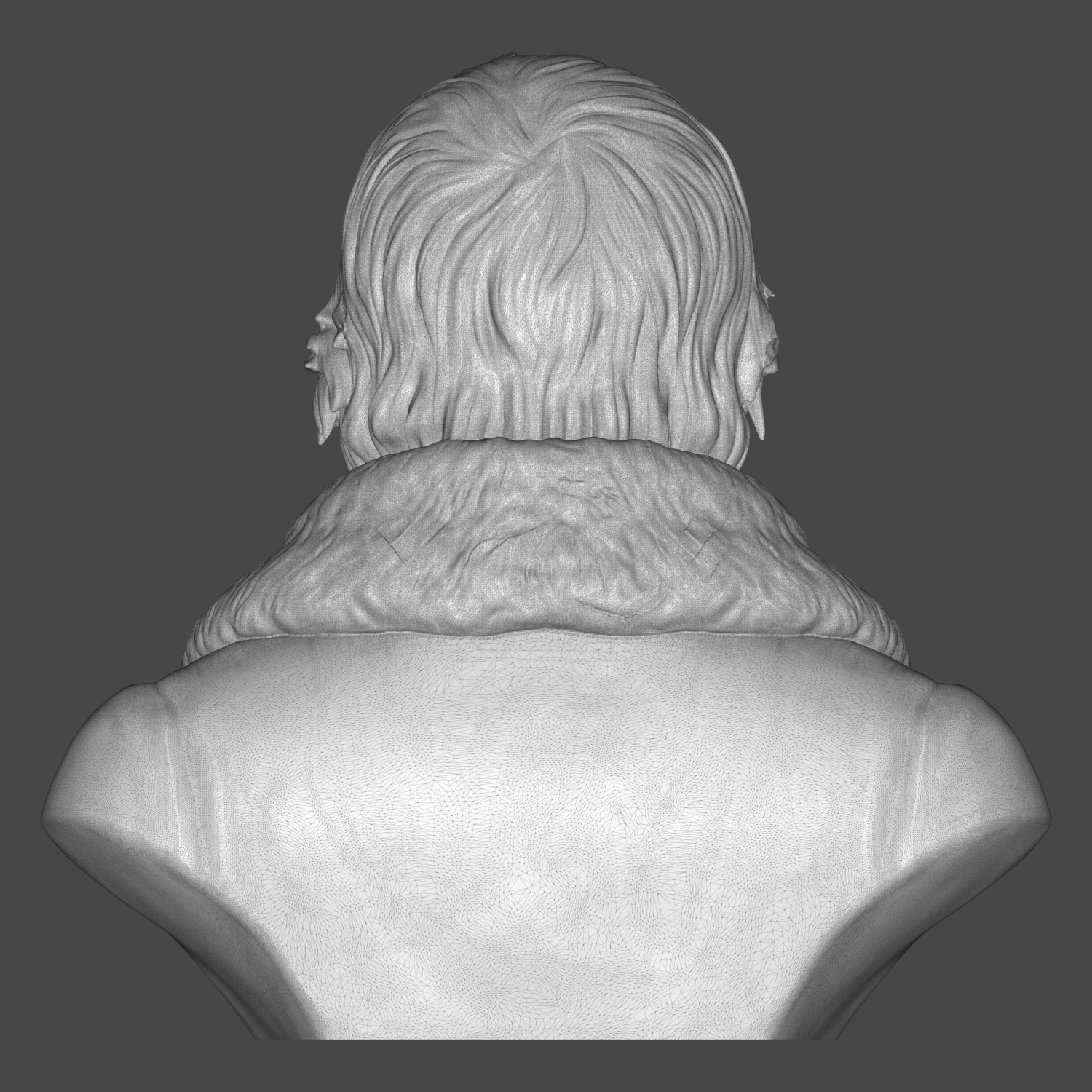 Georg Wilhelm Friedrich Hegel Bust 3D Printable 3D Model
