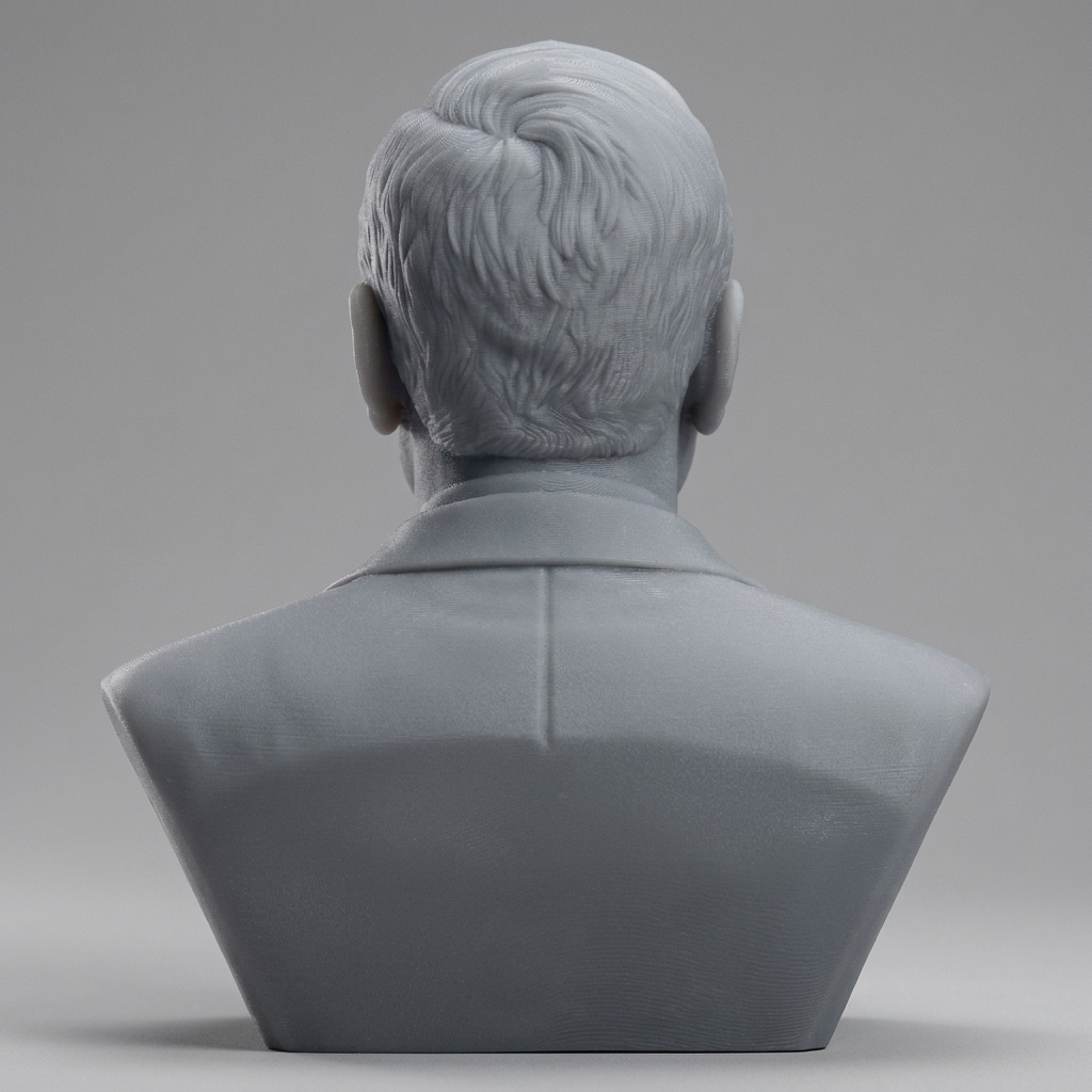 George Clooney 3D Printable Bust 3D Model
